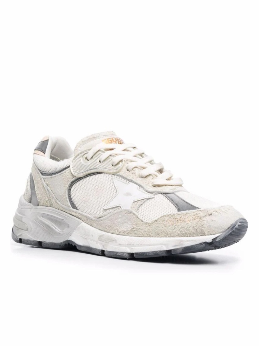 Golden Goose Deluxe Brand Women’s Dad Star Sneakers in white / grey, size 35 - Picture 4 of 13